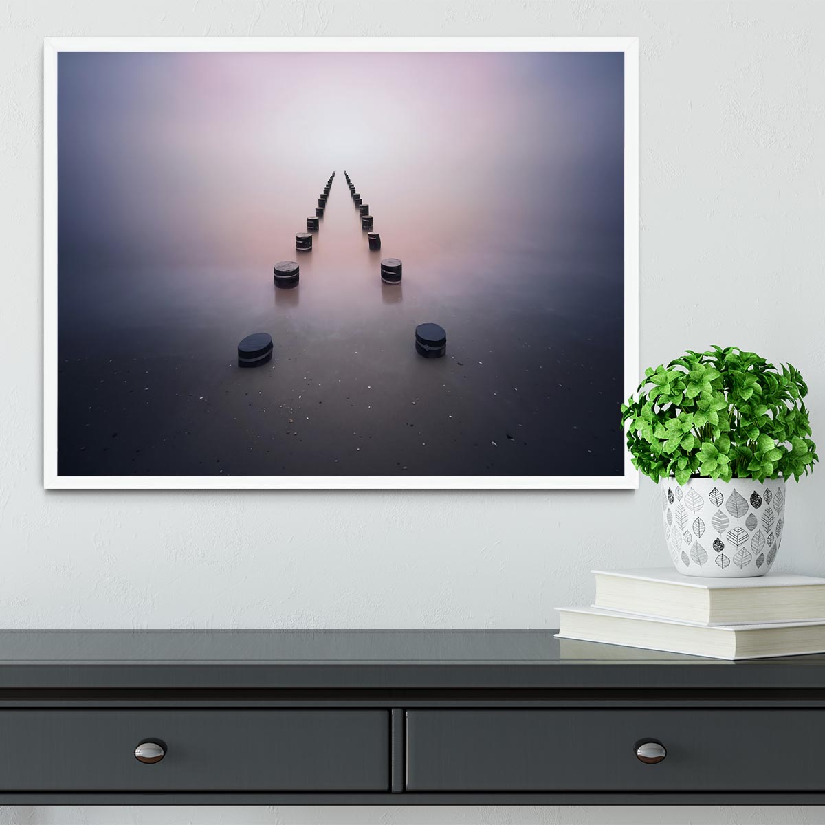 Alone In The Silence Framed Print - Canvas Art Rocks -6