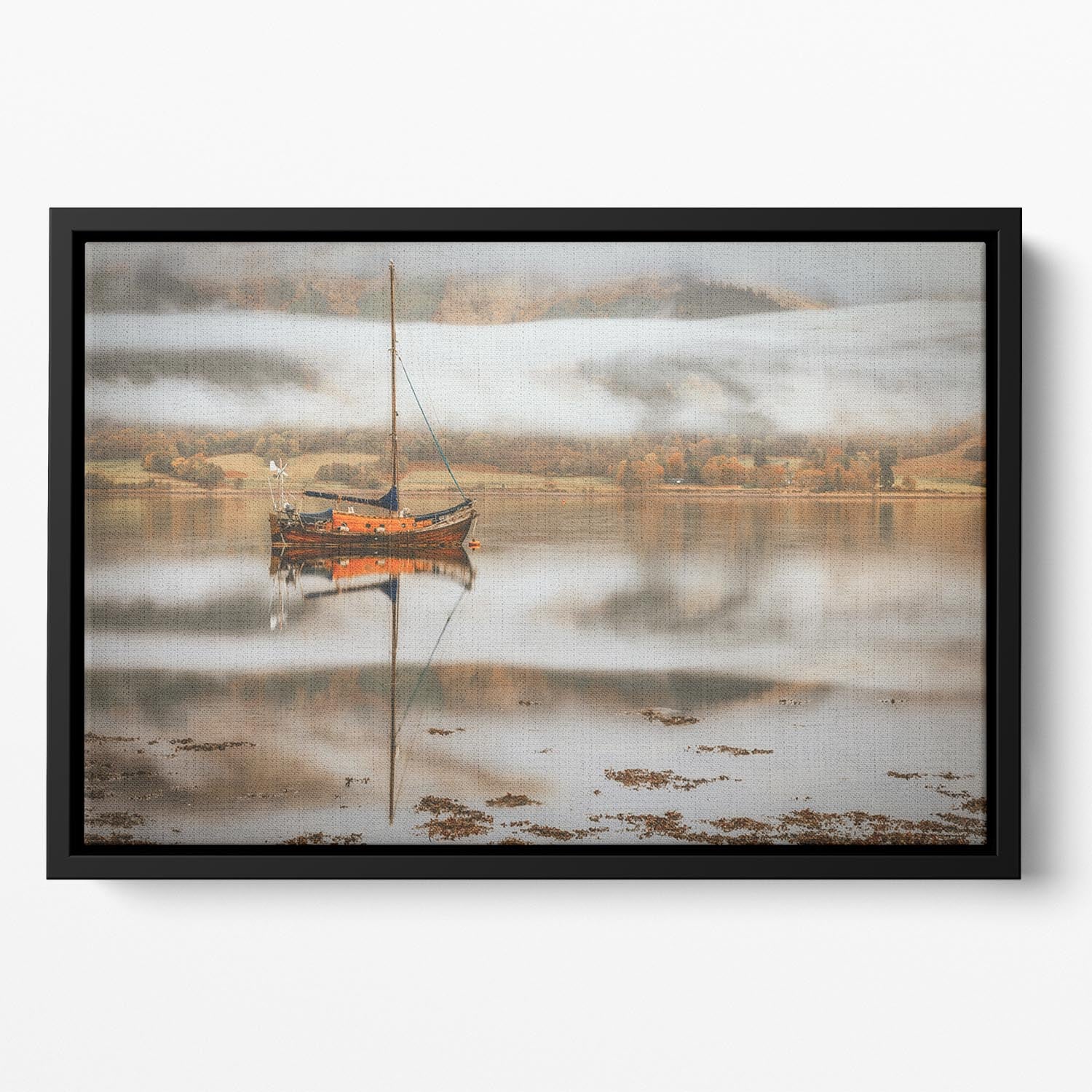 Sail Floating Framed Canvas - Canvas Art Rocks - 2