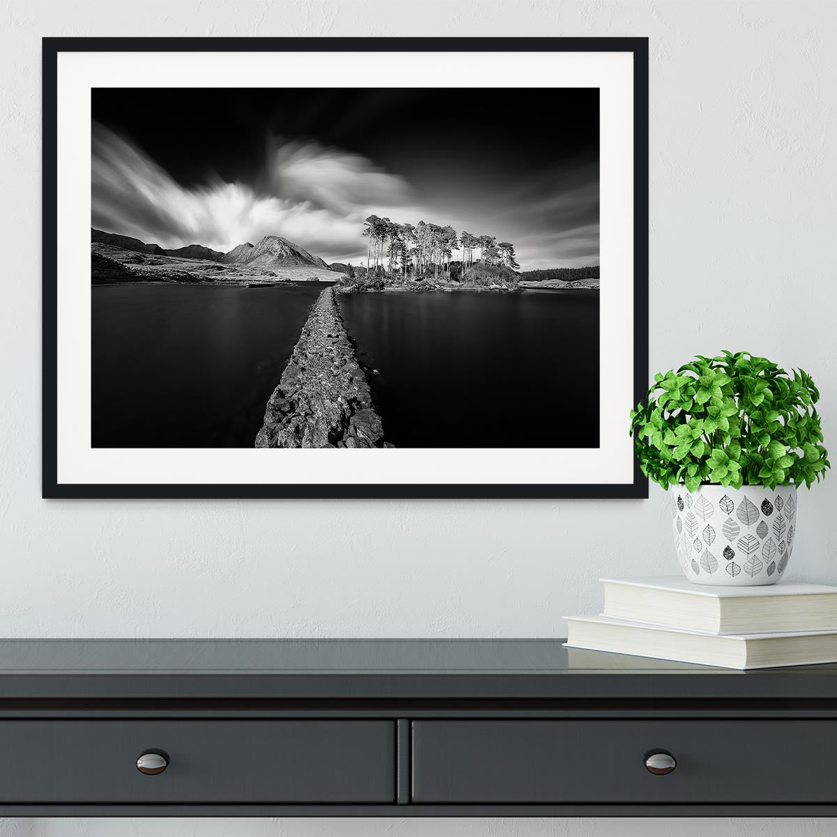 Path To Paradise Framed Print - Canvas Art Rocks - 1