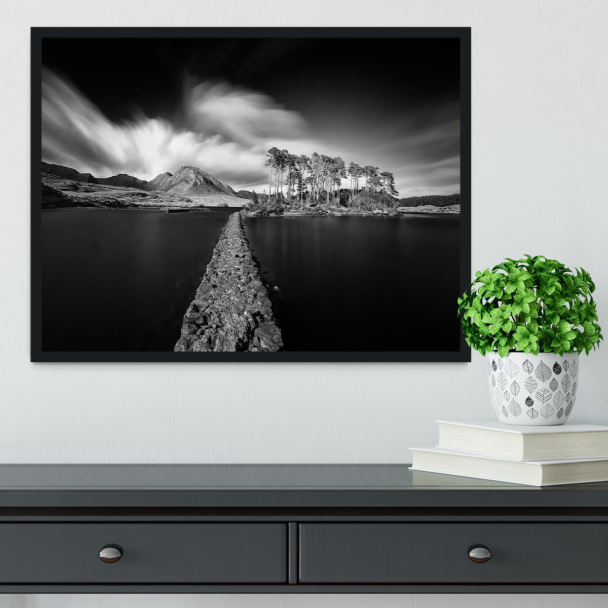 Path To Paradise Framed Print - Canvas Art Rocks - 2