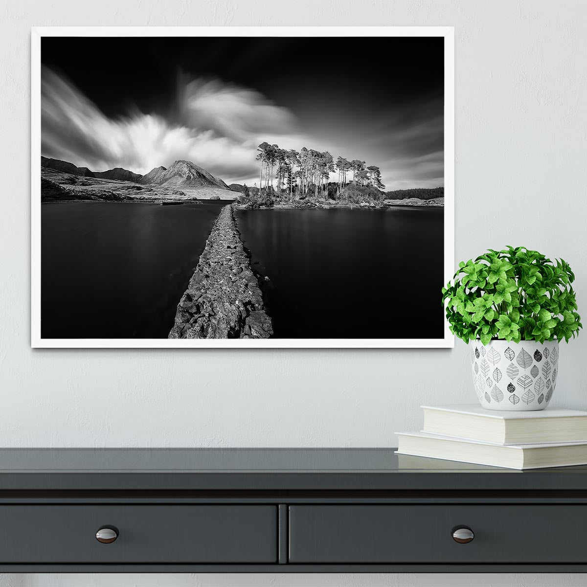 Path To Paradise Framed Print - Canvas Art Rocks -6