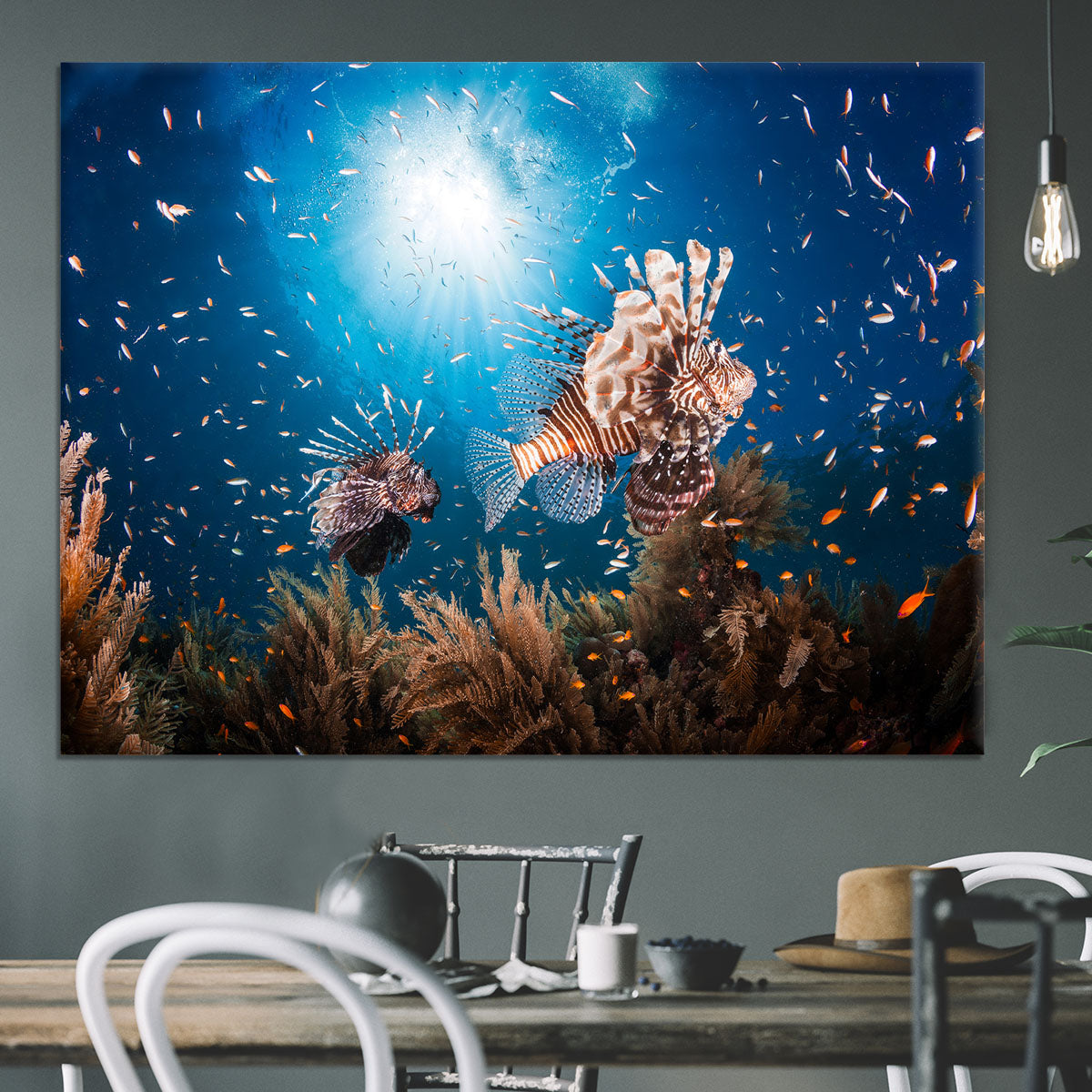 Lionfish Canvas Print or Poster - Canvas Art Rocks - 3