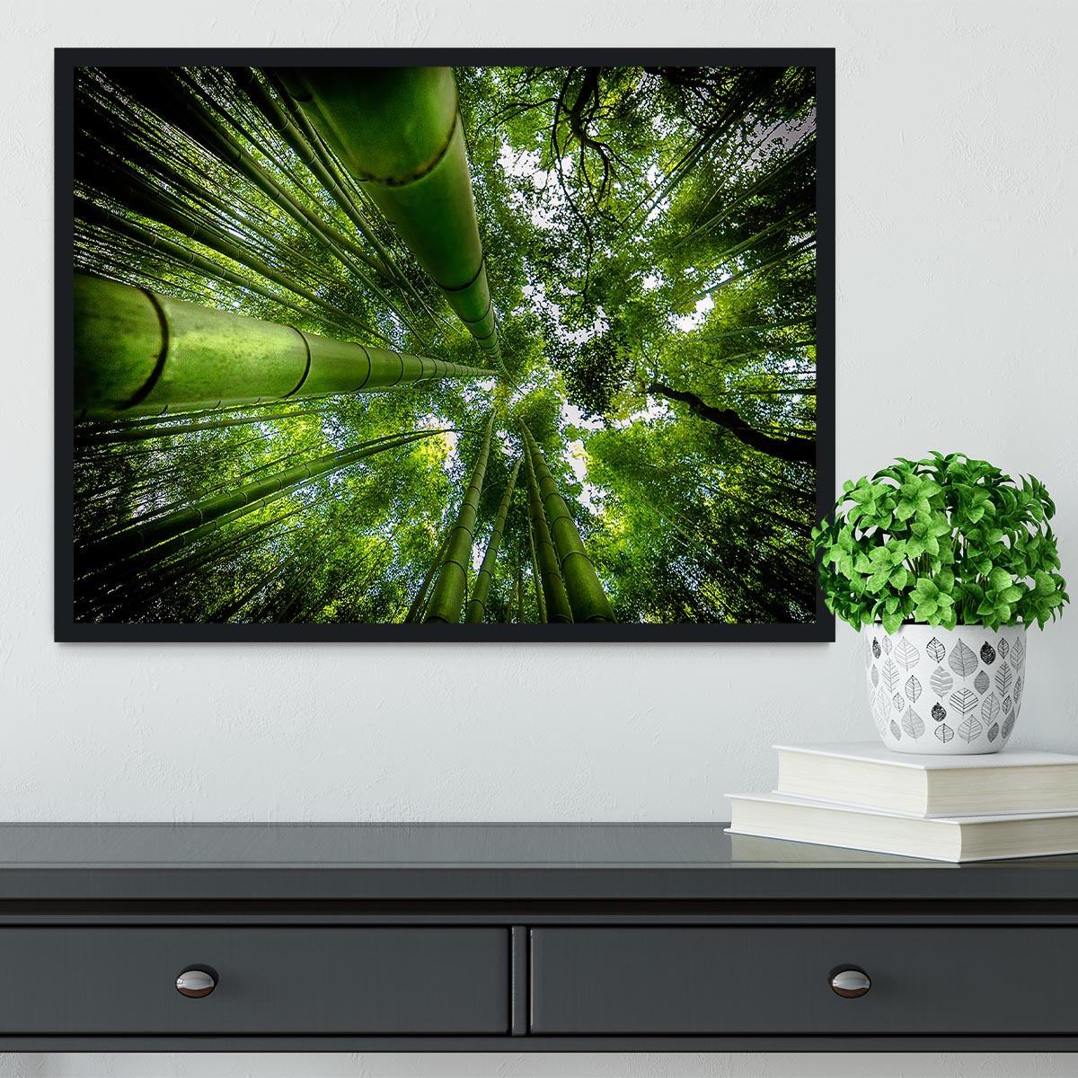 Arashiyama Framed Print - Canvas Art Rocks - 2