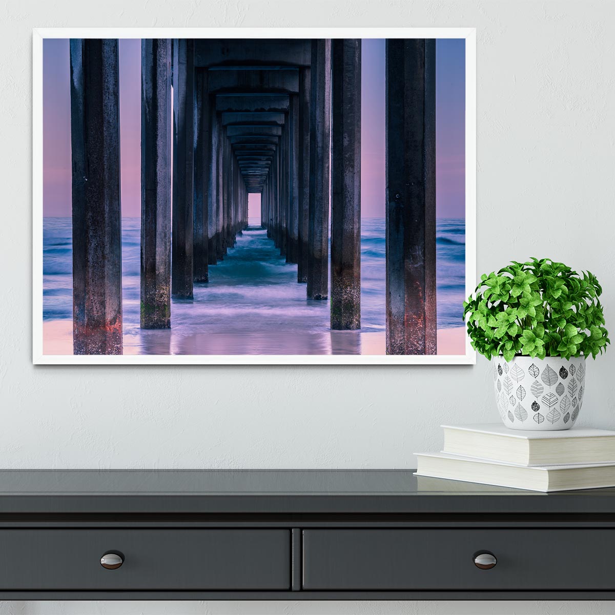 Vista Framed Print - Canvas Art Rocks -6