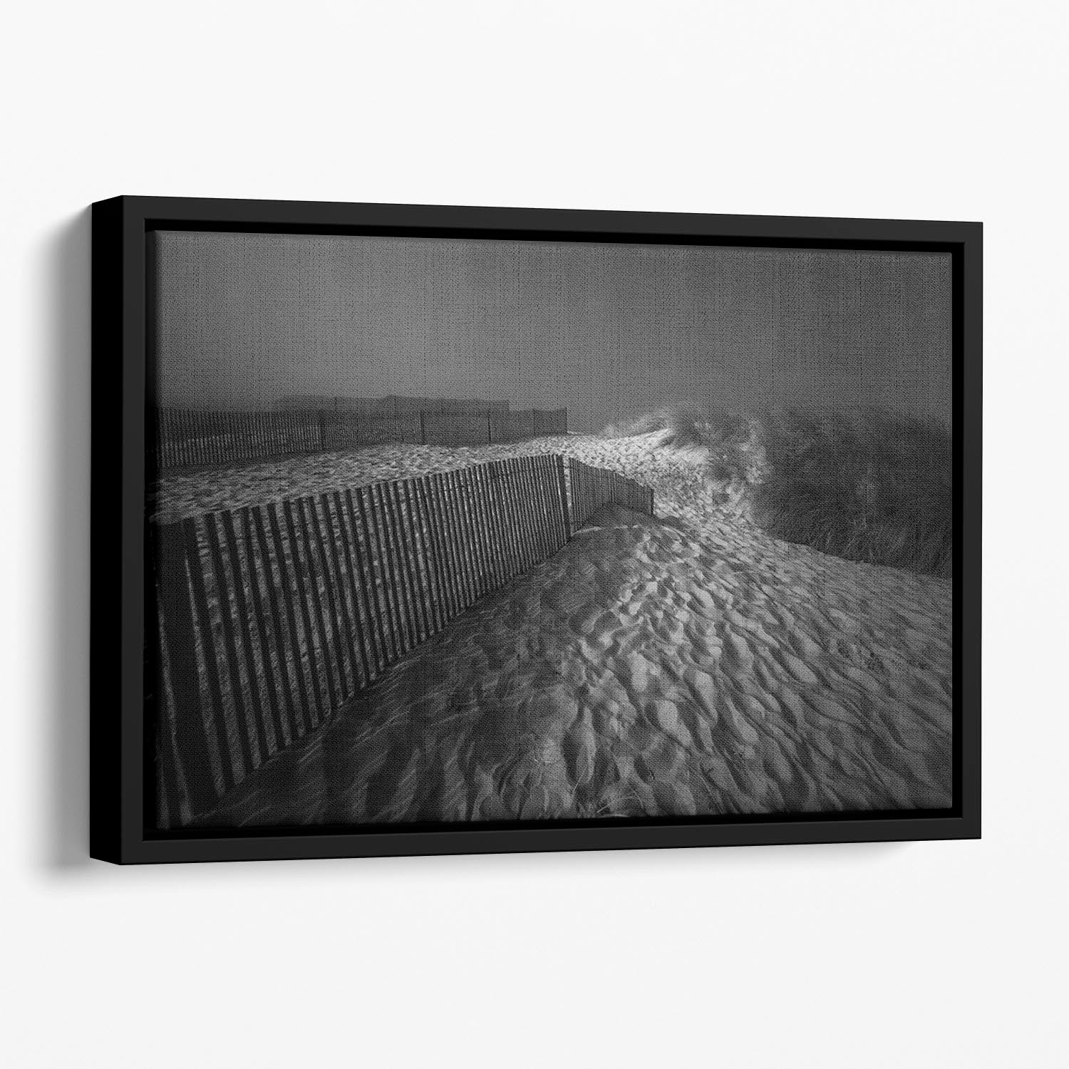 Where Shadows Lie Floating Framed Canvas - Canvas Art Rocks - 1