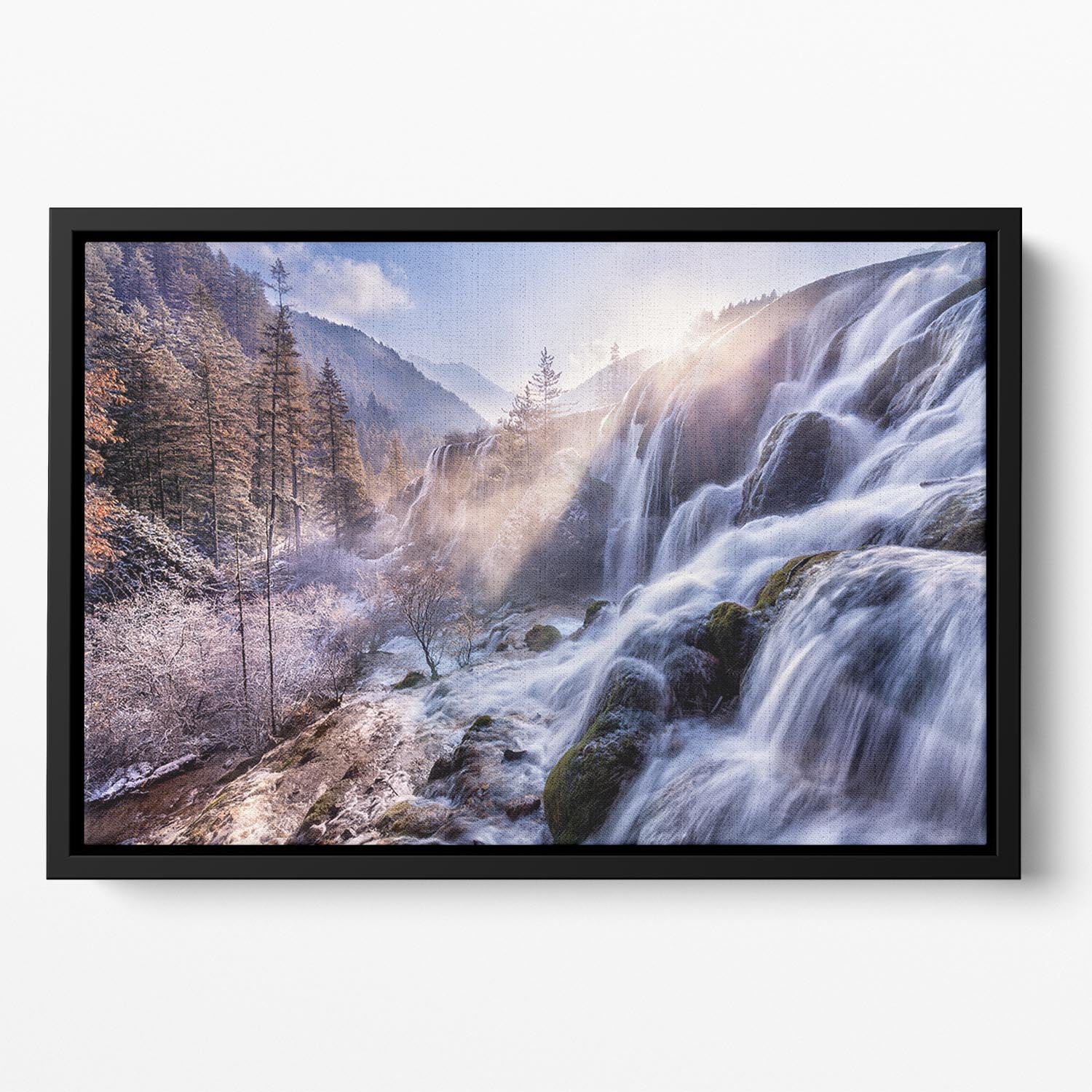 Heartless Valley Floating Framed Canvas - Canvas Art Rocks - 2