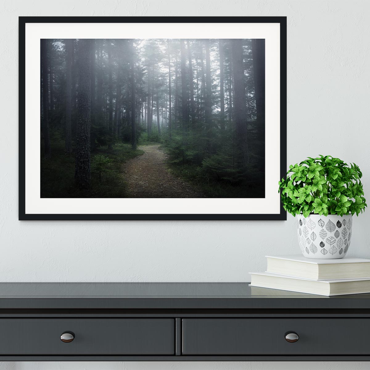 The Forest Of Secrets Framed Print - Canvas Art Rocks - 1