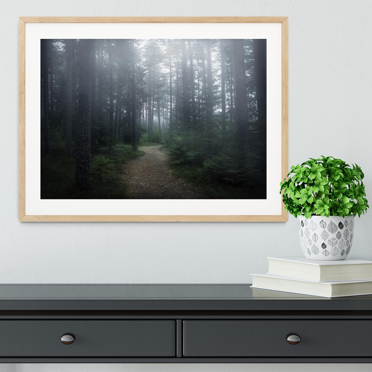 The Forest Of Secrets Framed Print - Canvas Art Rocks - 3