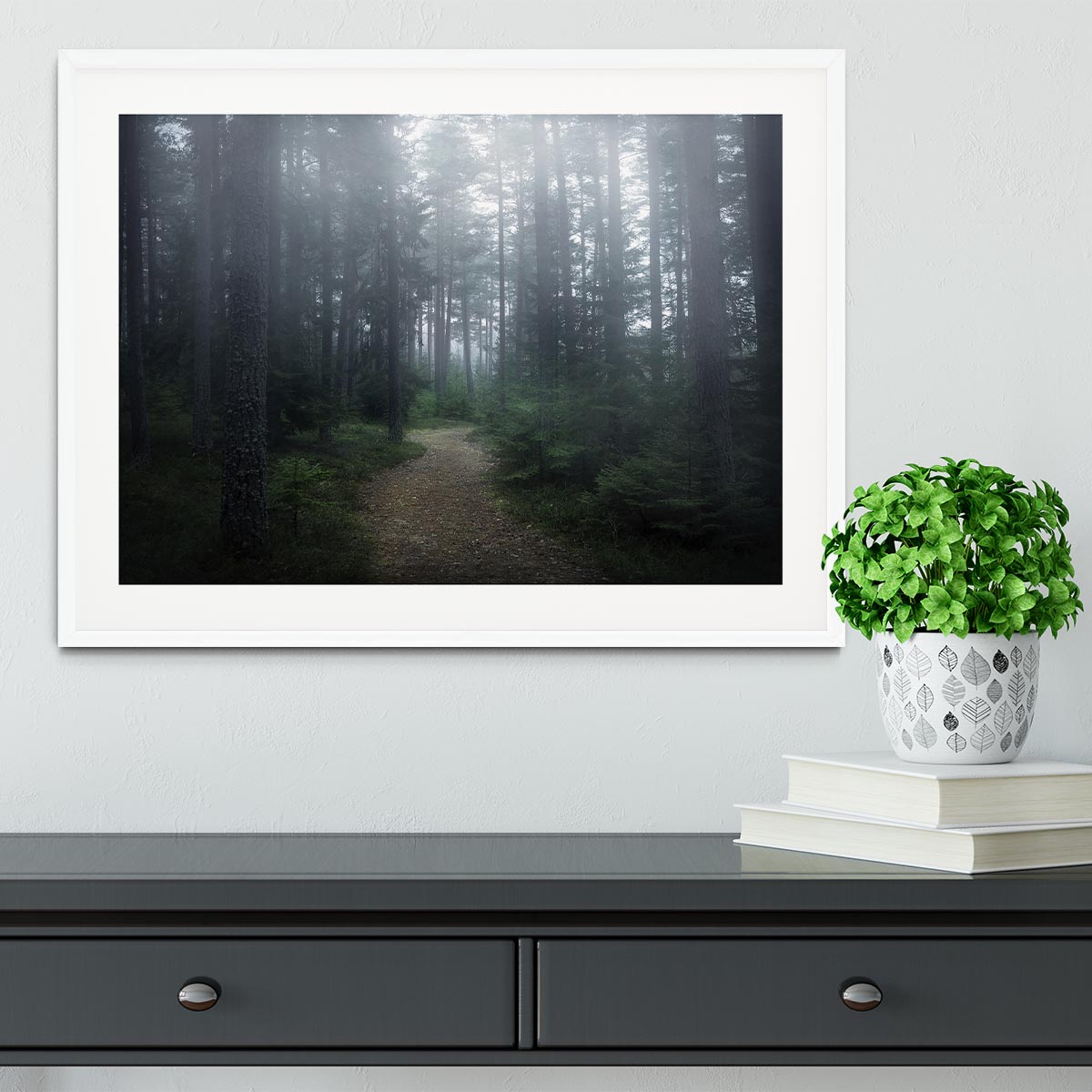 The Forest Of Secrets Framed Print - Canvas Art Rocks - 5