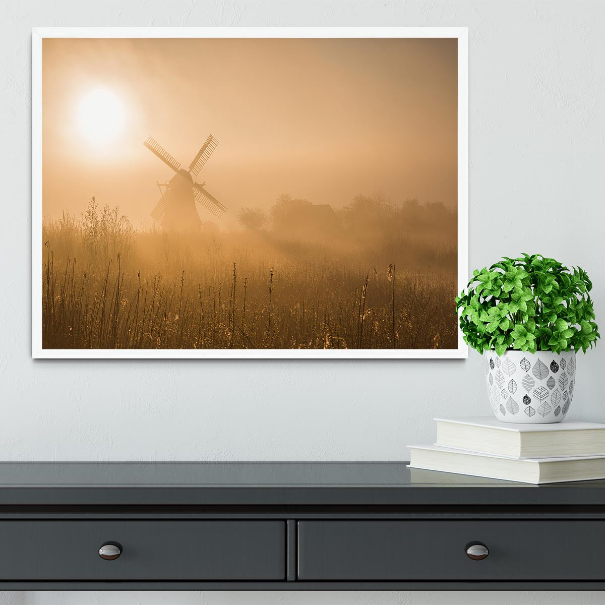 Golden Dawn Framed Print - Canvas Art Rocks -6