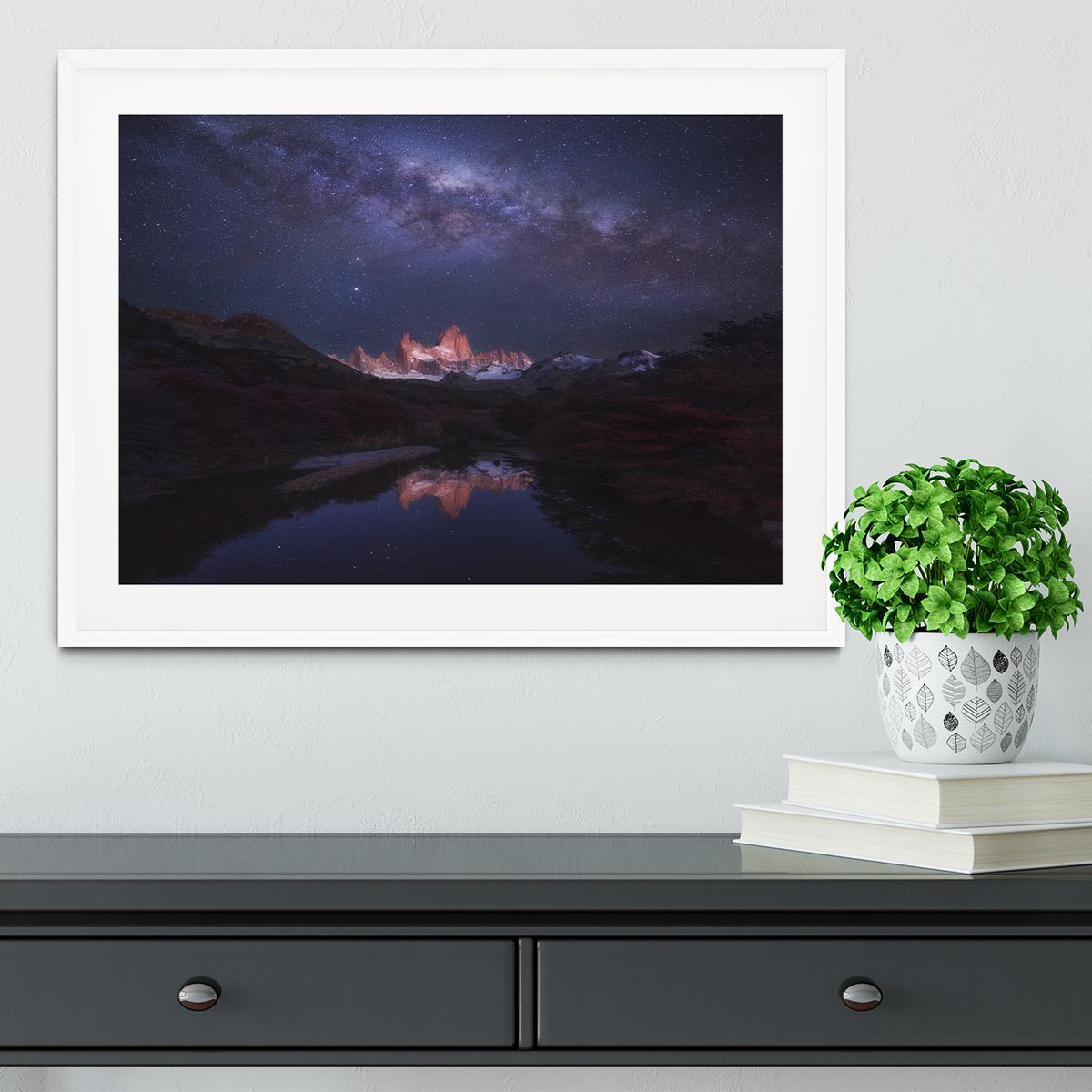 Patagonia Autumn Night Framed Print - Canvas Art Rocks - 5