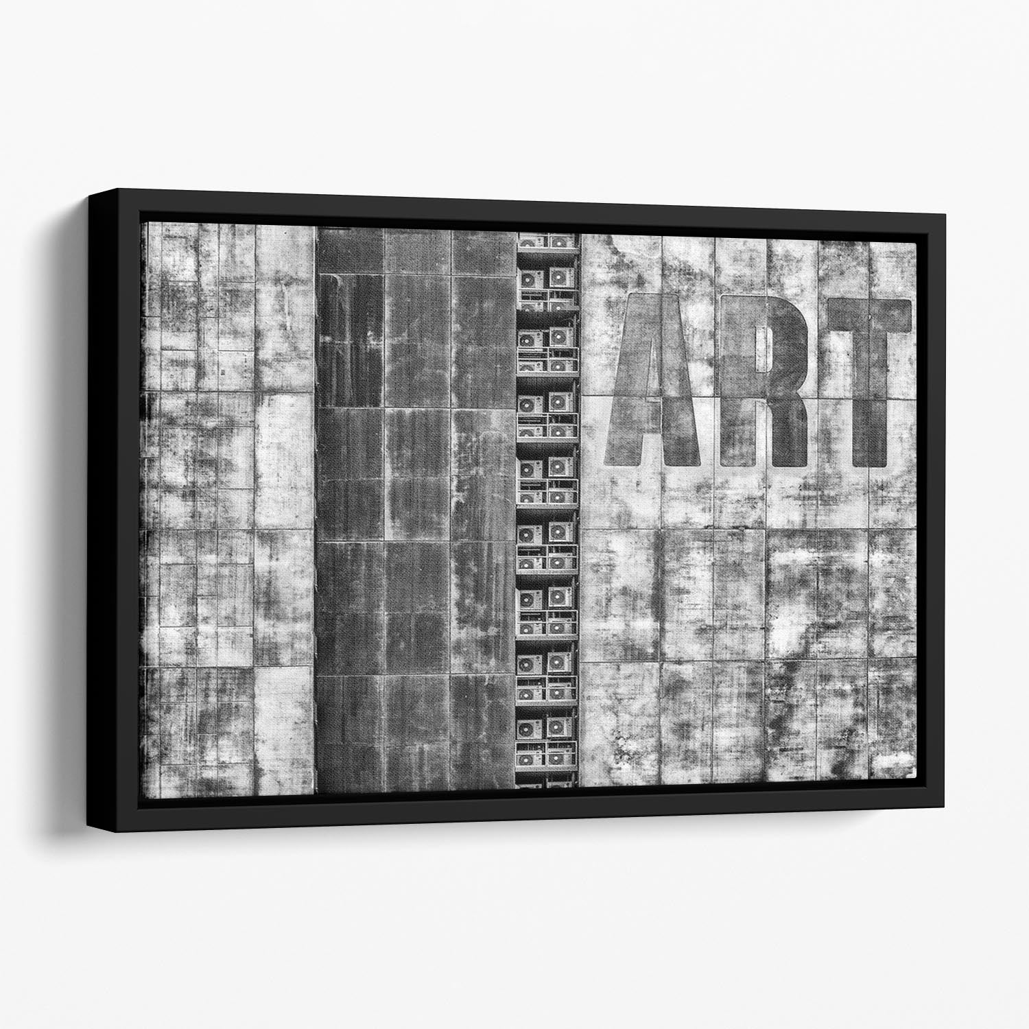 Gritty Palace Floating Framed Canvas - Canvas Art Rocks - 1