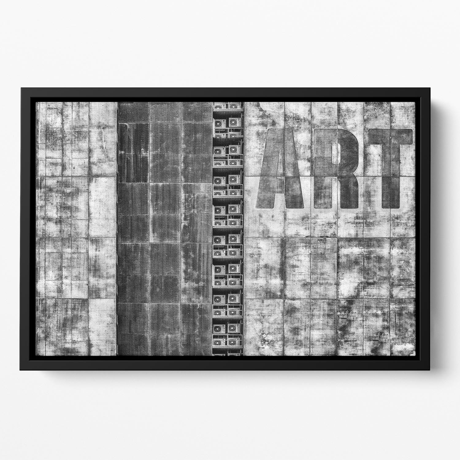 Gritty Palace Floating Framed Canvas - Canvas Art Rocks - 2
