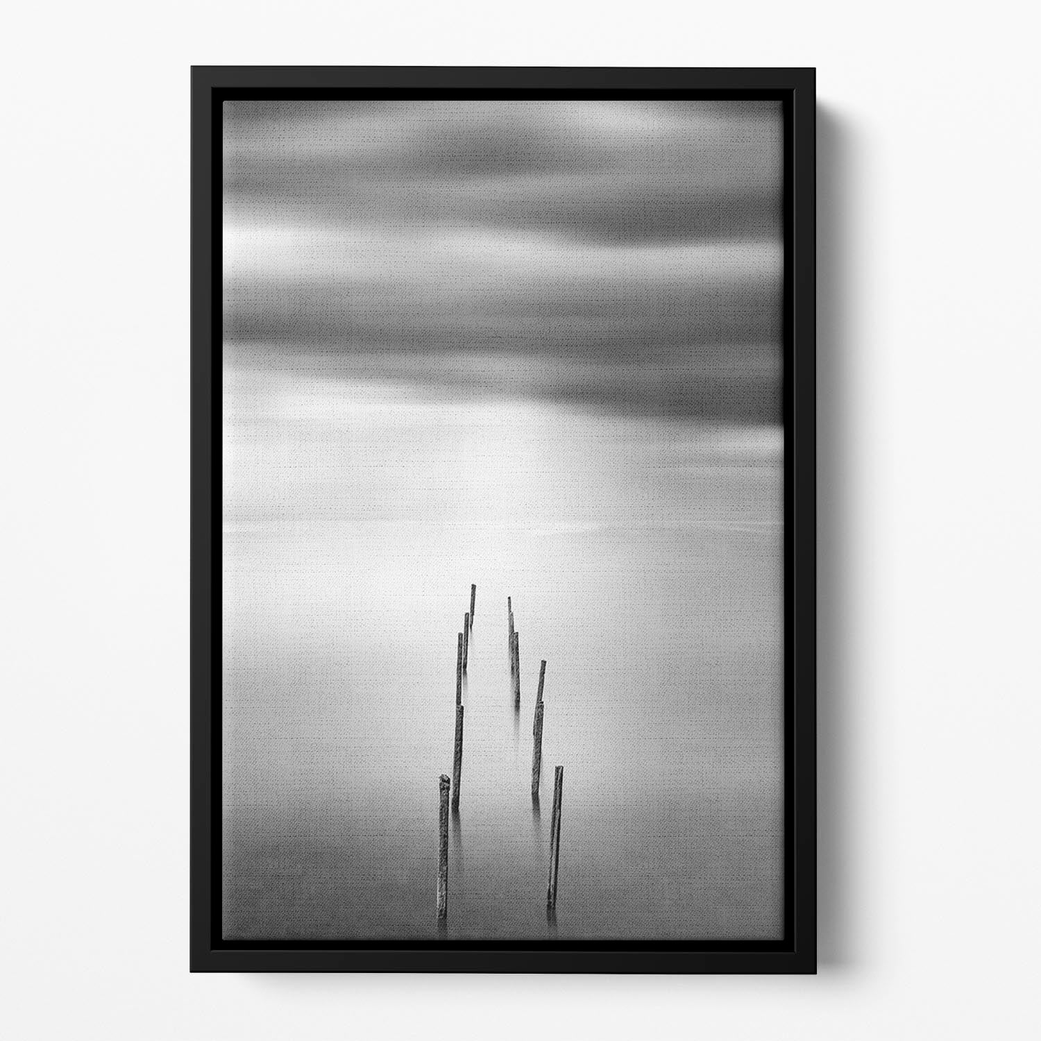 As Time Goes By 003 Floating Framed Canvas - Canvas Art Rocks - 2