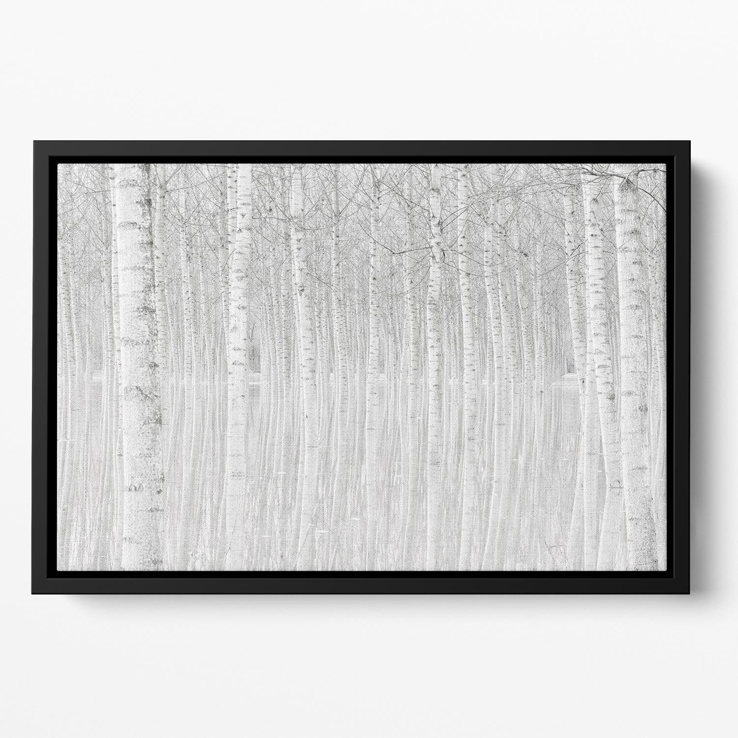 Trees Floating Framed Canvas - Canvas Art Rocks - 2