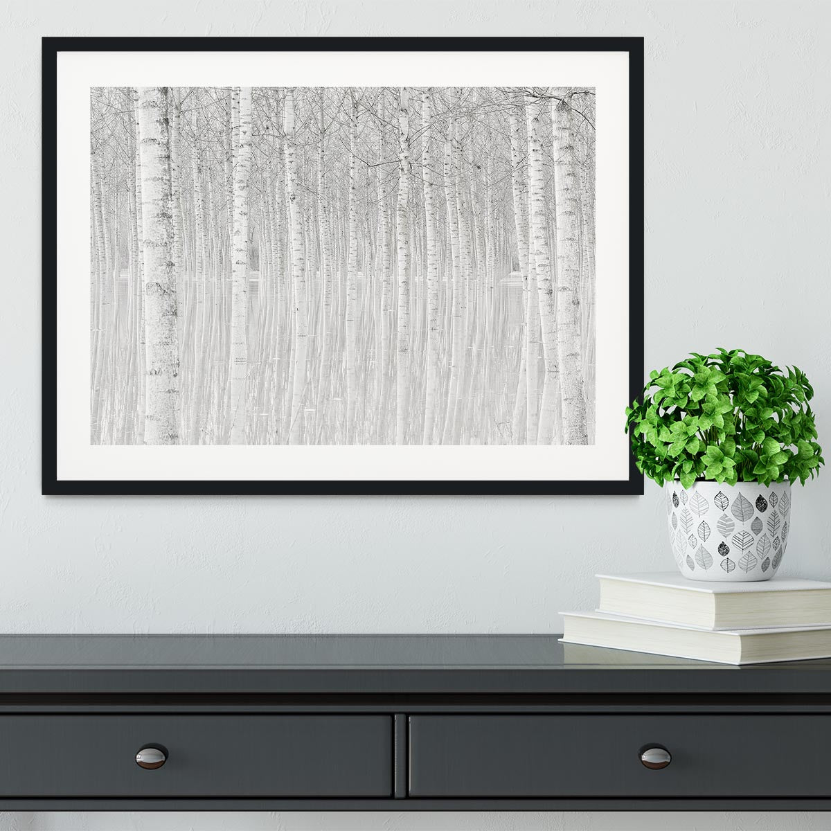 Trees Framed Print - Canvas Art Rocks - 1