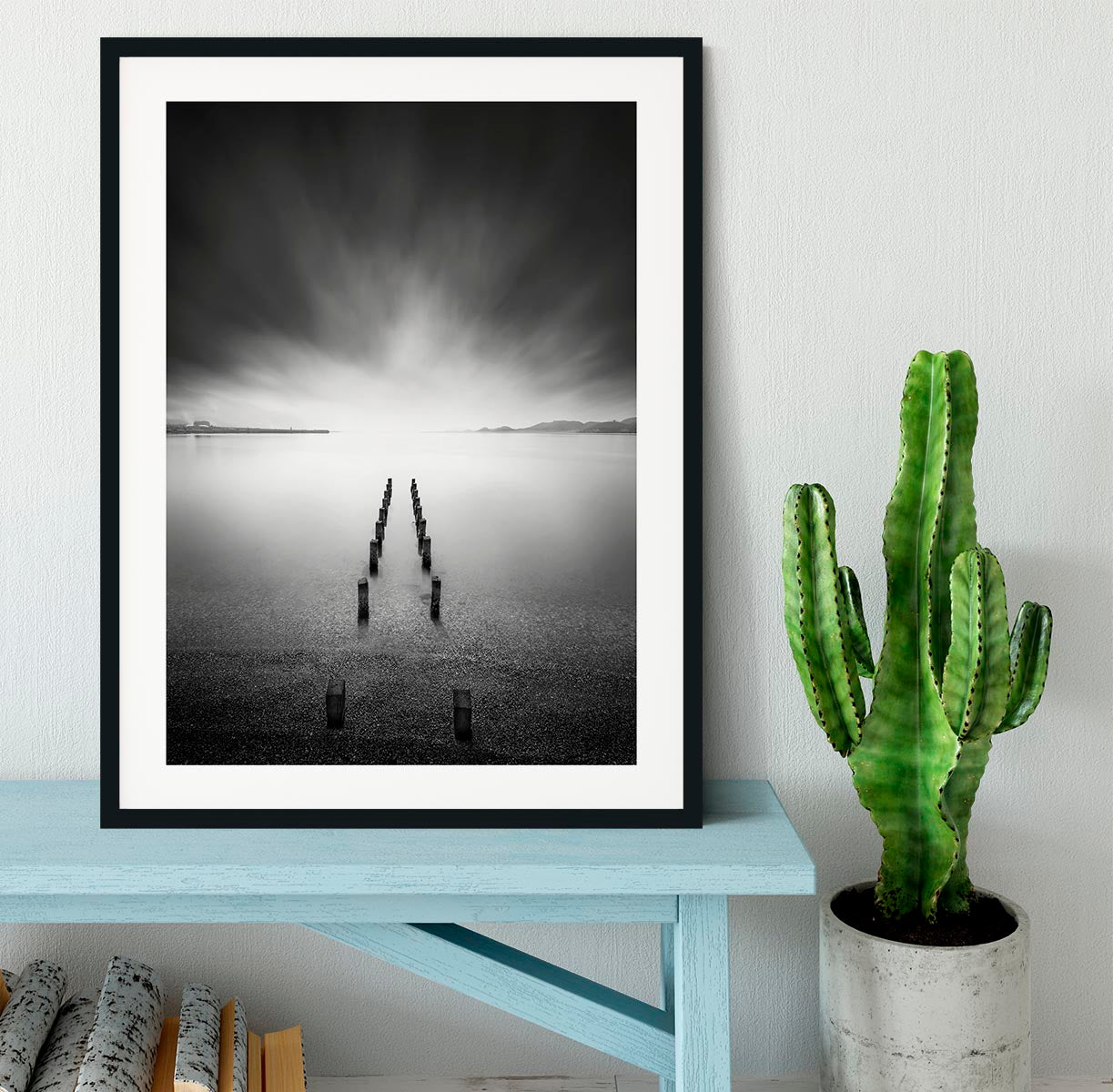 Let There Be Light Framed Print - Canvas Art Rocks - 1