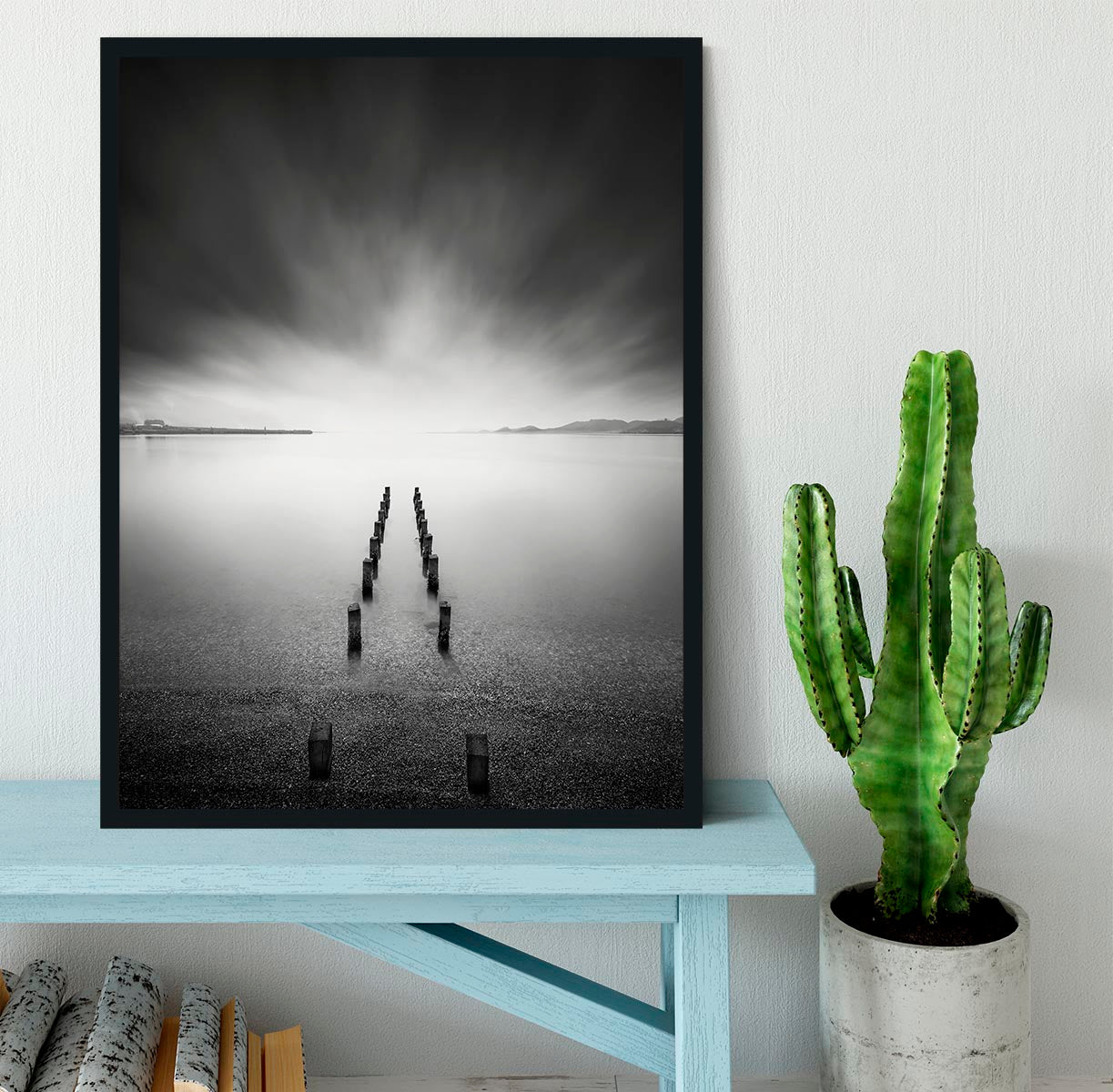 Let There Be Light Framed Print - Canvas Art Rocks - 2