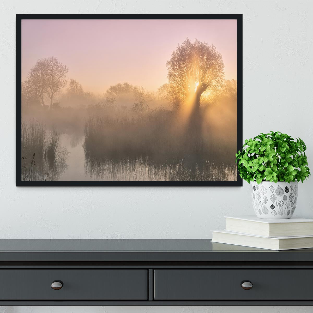 Silence In The Netherlands Framed Print - Canvas Art Rocks - 2