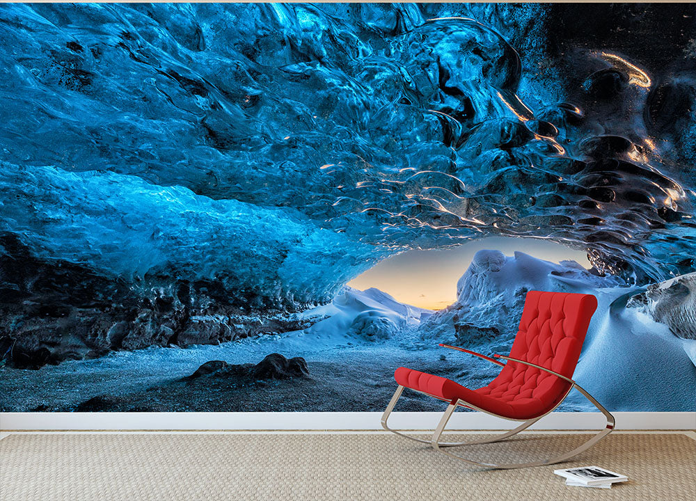 crystal cave wallpaper