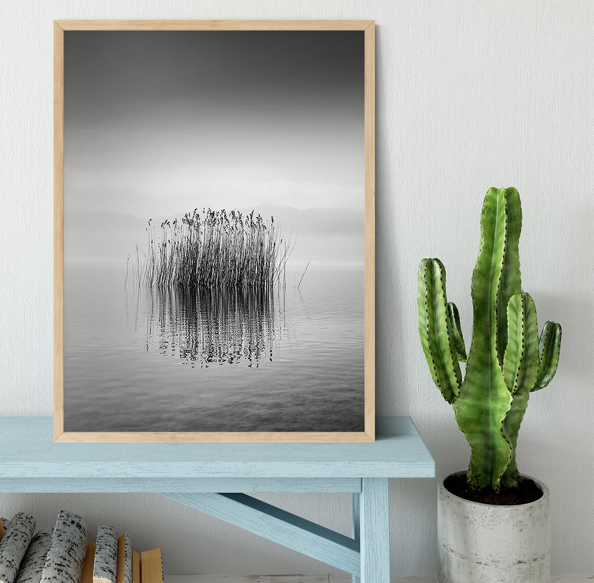 Black And White Silence Framed Print - Canvas Art Rocks - 4