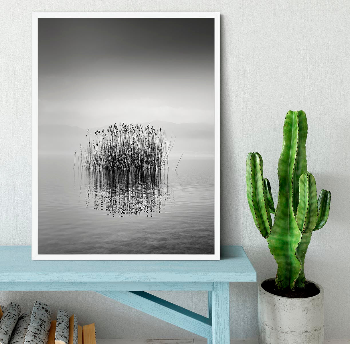 Black And White Silence Framed Print - Canvas Art Rocks -6