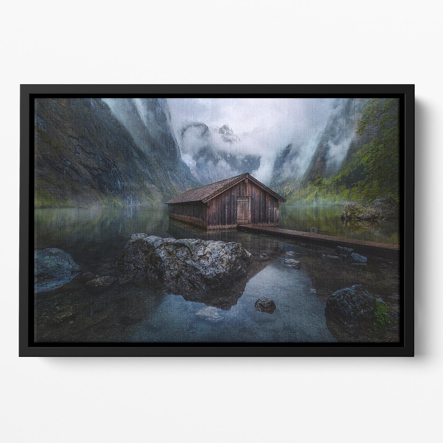 Ober-View Floating Framed Canvas - Canvas Art Rocks - 2