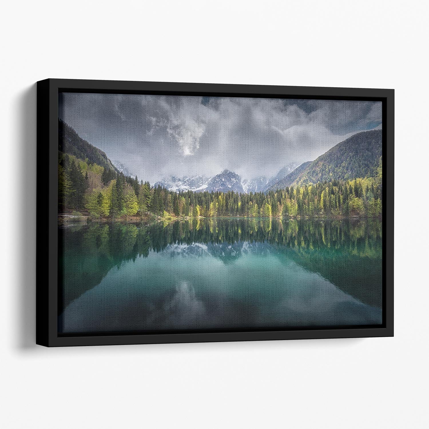 Moody Day Floating Framed Canvas - Canvas Art Rocks - 1