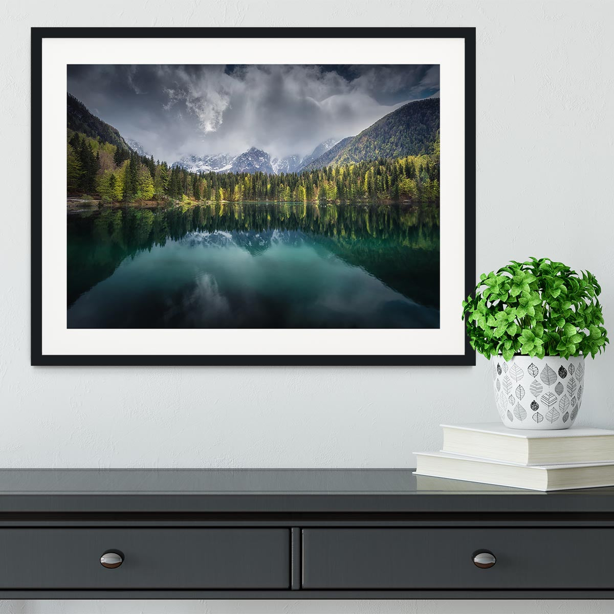 Moody Day Framed Print - Canvas Art Rocks - 1