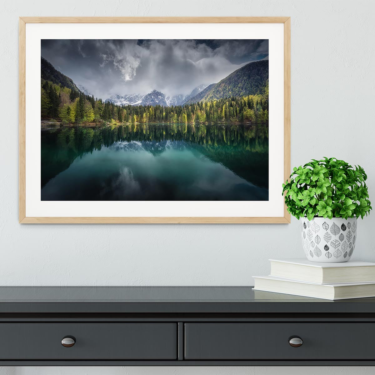 Moody Day Framed Print - Canvas Art Rocks - 3