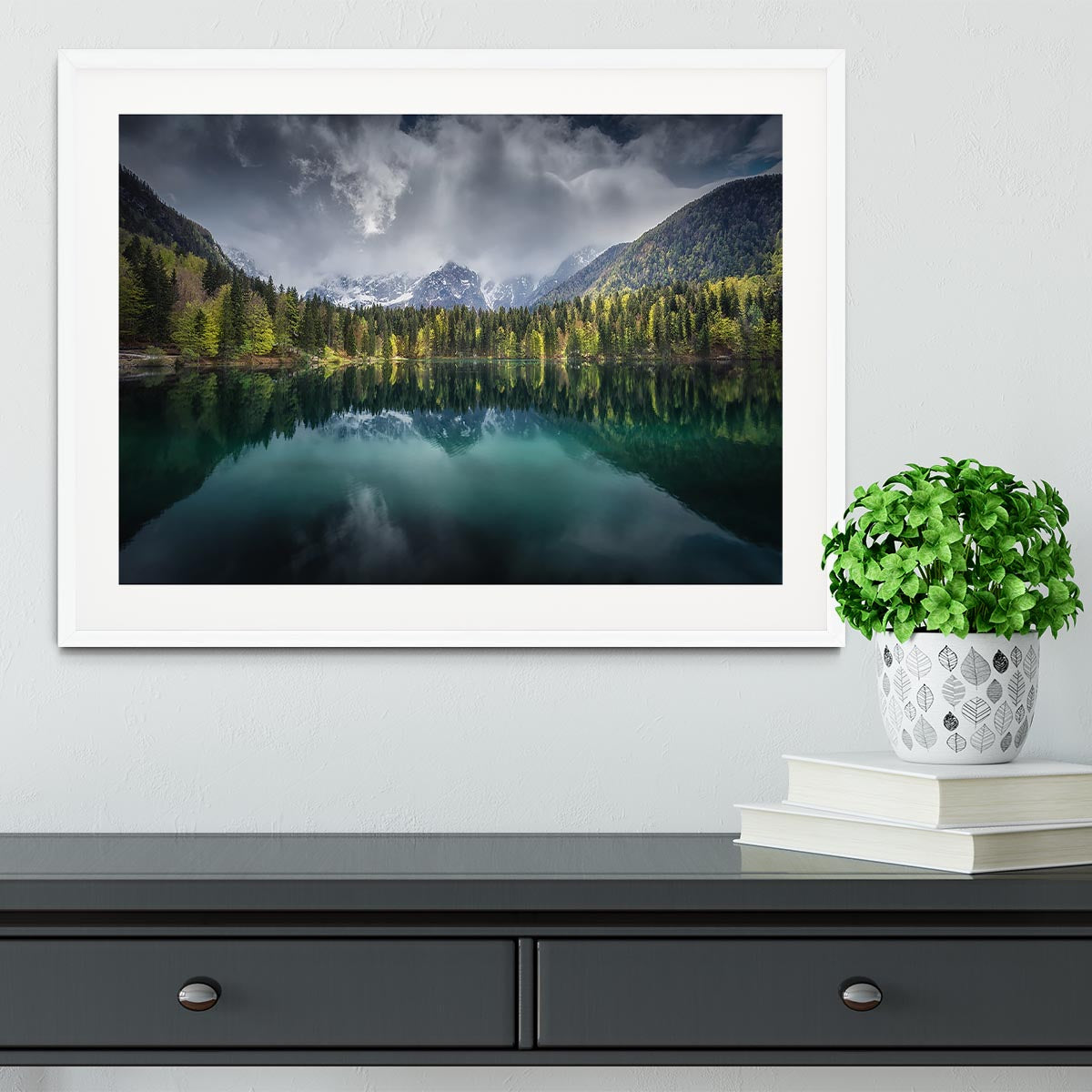 Moody Day Framed Print - Canvas Art Rocks - 5