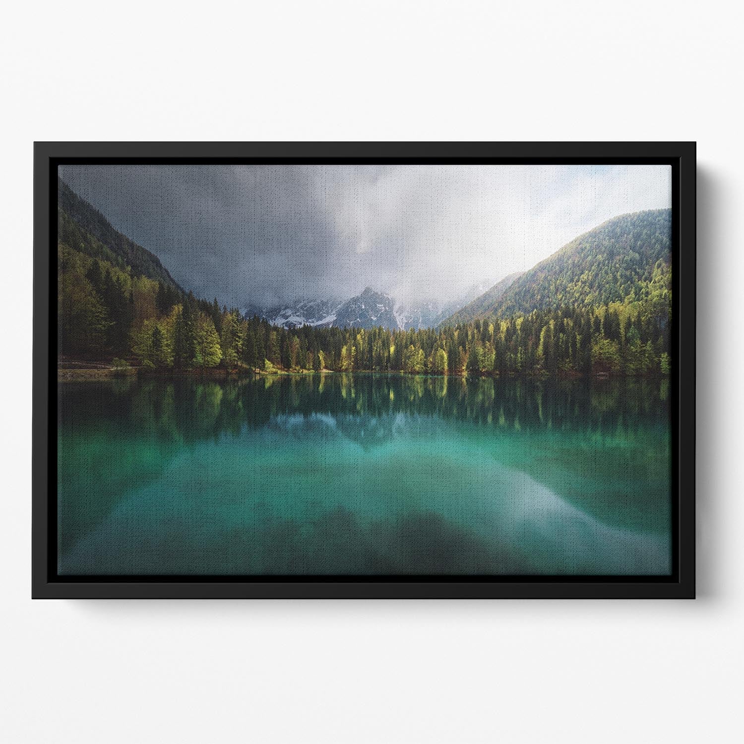 Menta Floating Framed Canvas - Canvas Art Rocks - 2