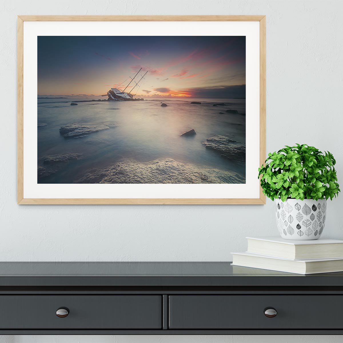 Adrift Framed Print - Canvas Art Rocks - 3