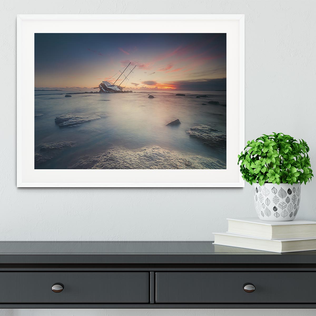 Adrift Framed Print - Canvas Art Rocks - 5