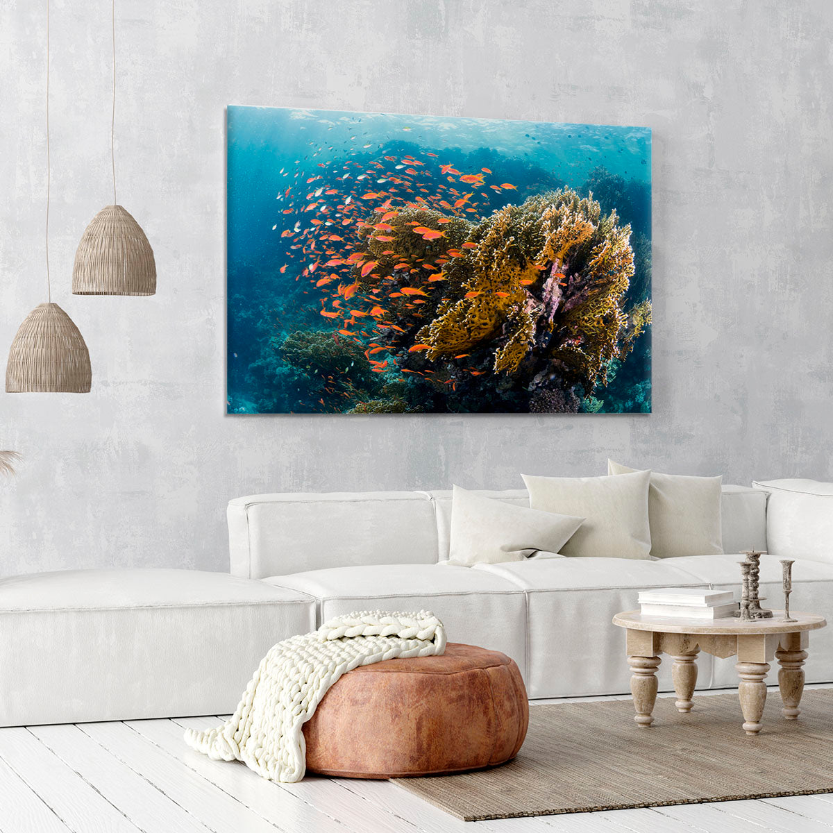 Reefscape Canvas Print or Poster - Canvas Art Rocks - 6