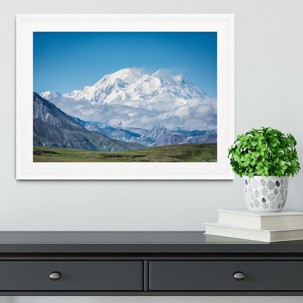 Mt Denali Alaska Framed Print - Canvas Art Rocks - 5