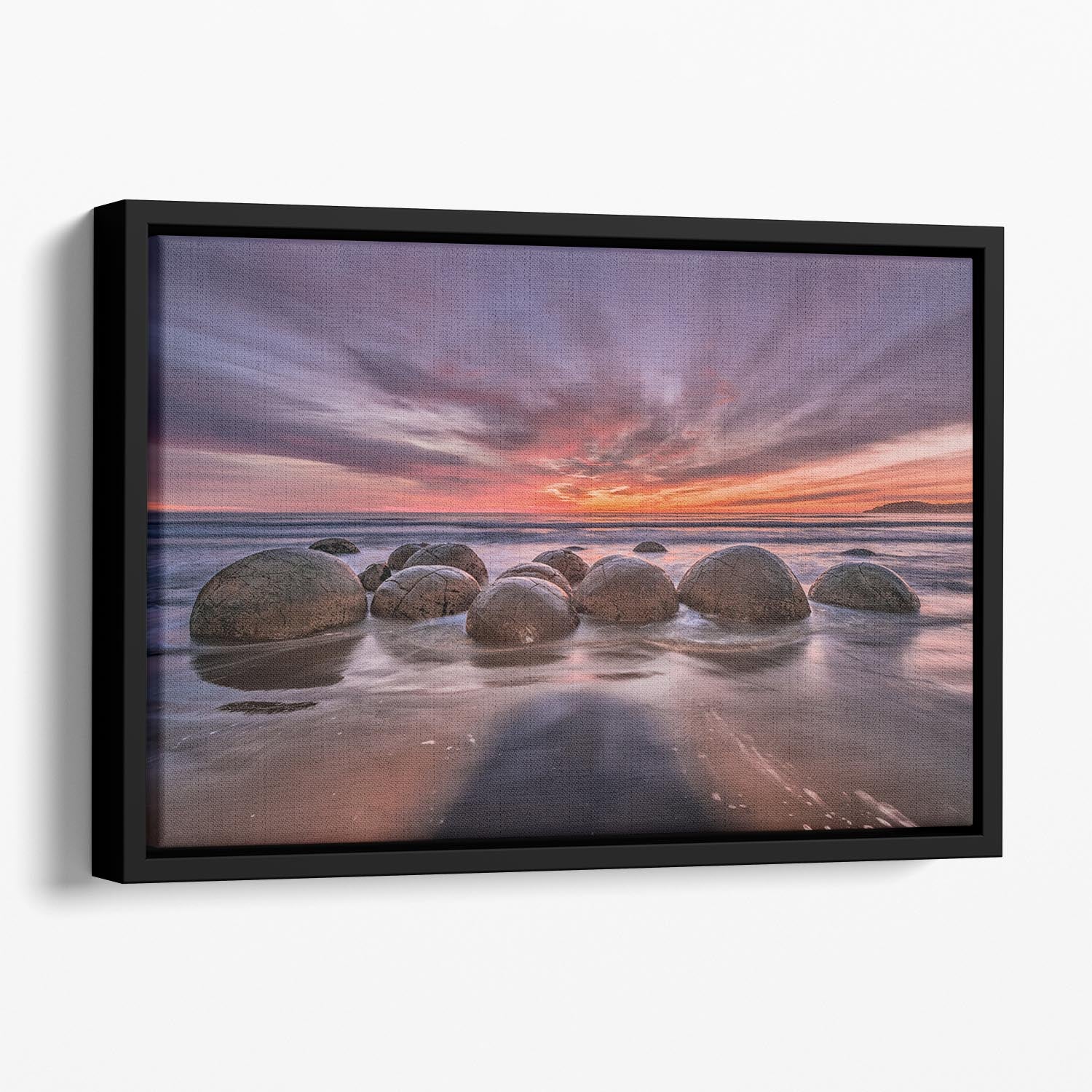 The Barrier Floating Framed Canvas - Canvas Art Rocks - 1