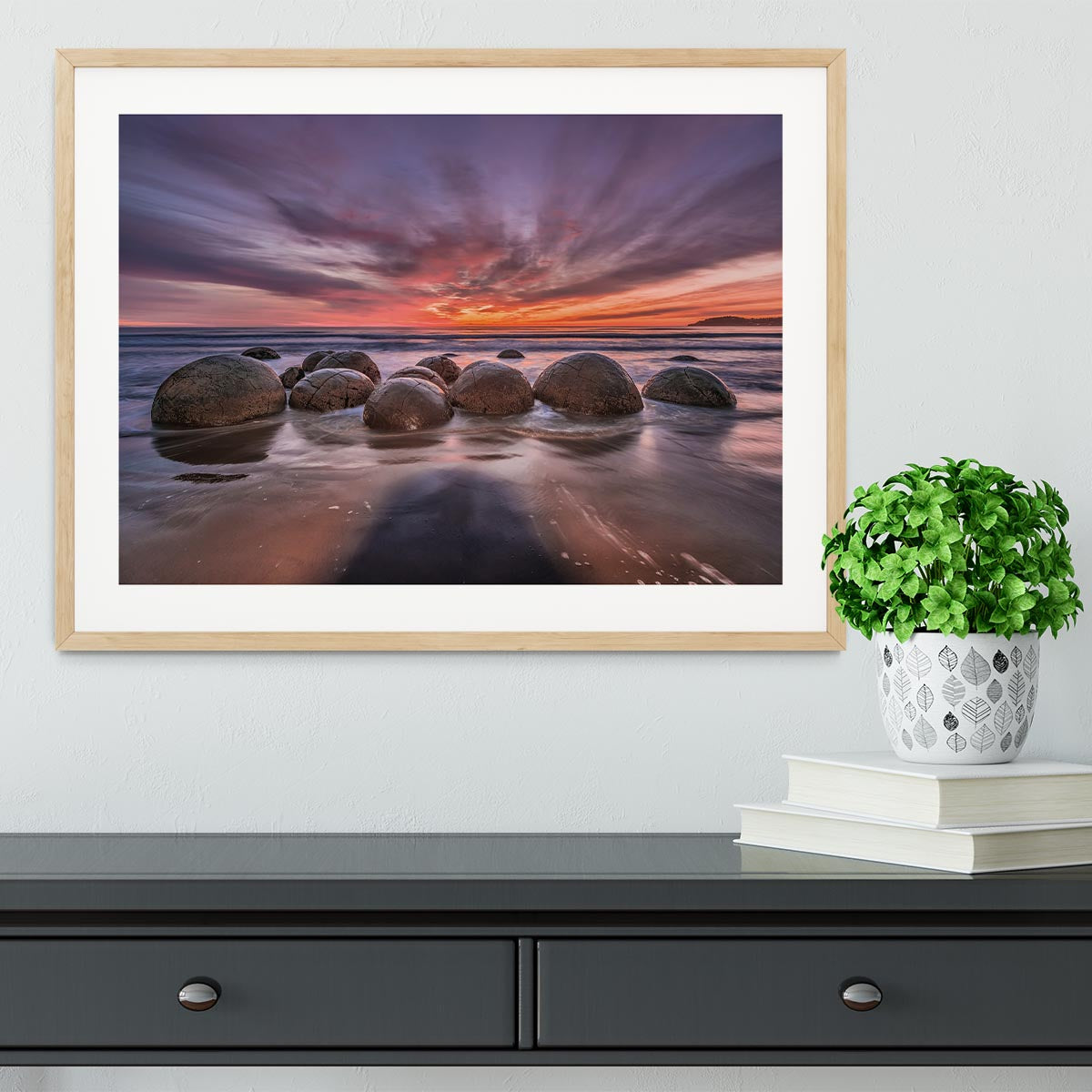 The Barrier Framed Print - Canvas Art Rocks - 3