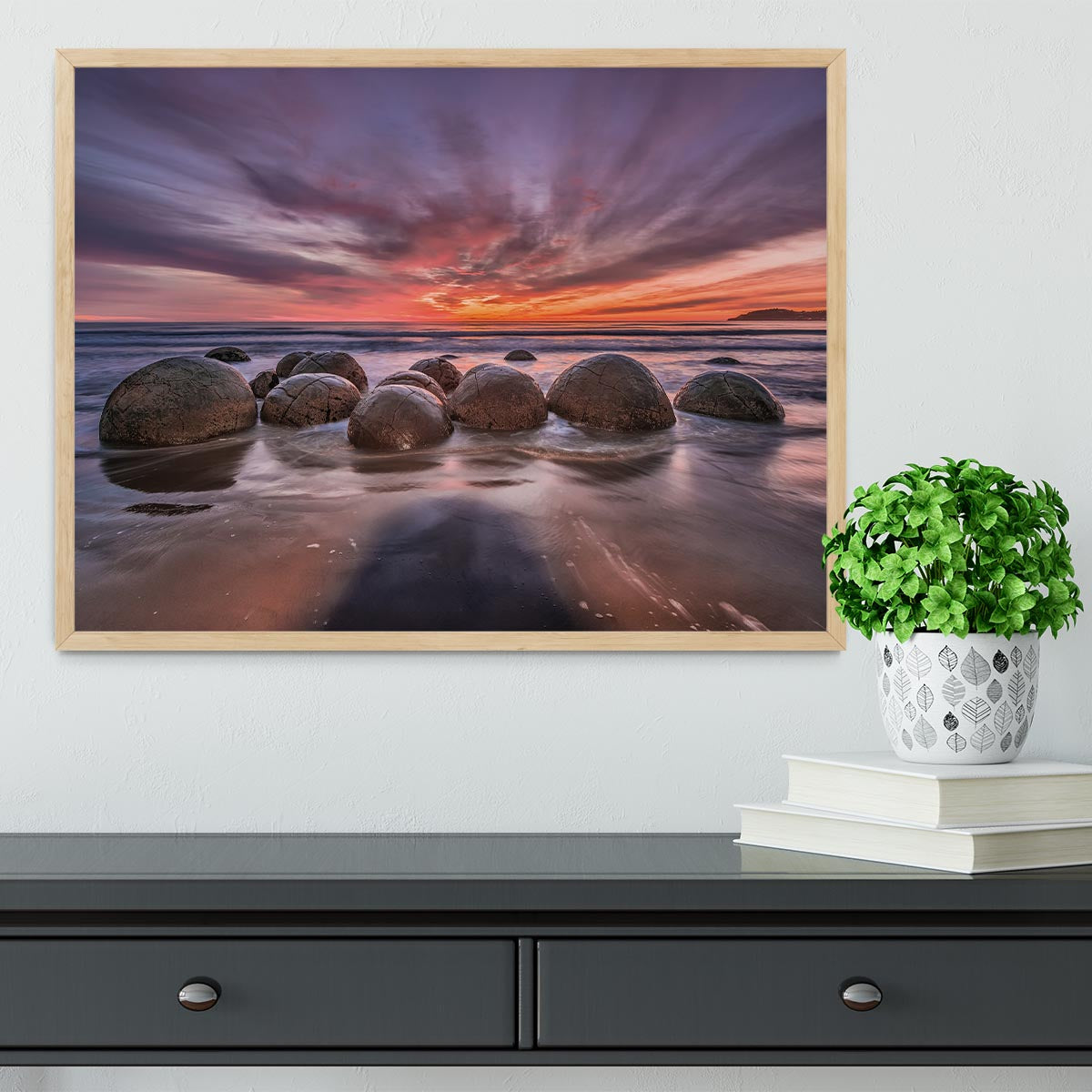 The Barrier Framed Print - Canvas Art Rocks - 4