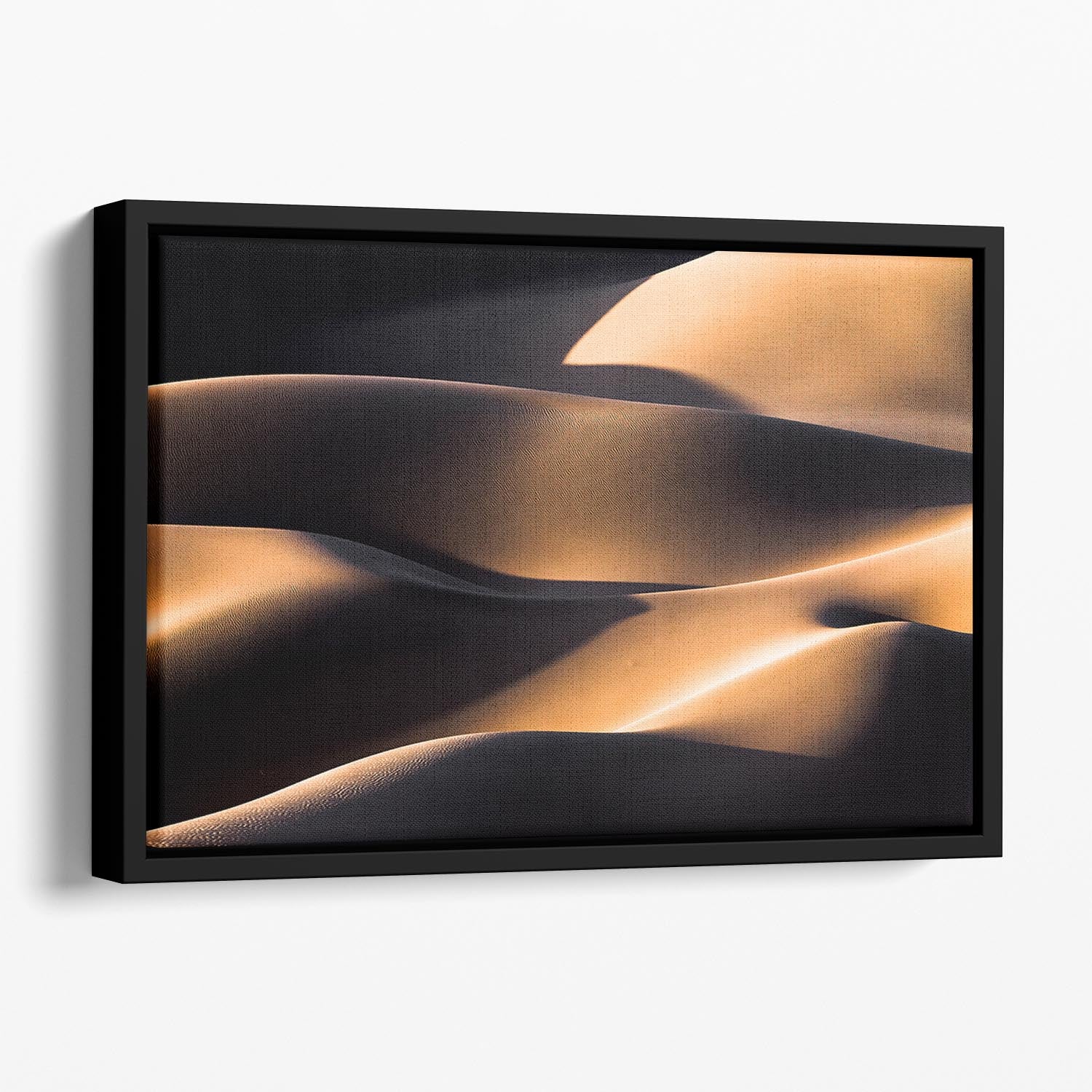 Wave Floating Framed Canvas - Canvas Art Rocks - 1