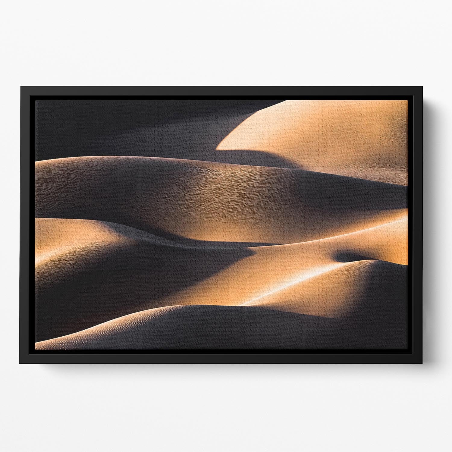 Wave Floating Framed Canvas - Canvas Art Rocks - 2