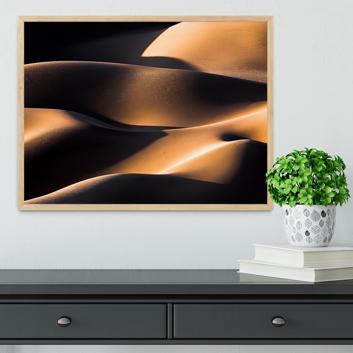 Wave Framed Print - Canvas Art Rocks - 4