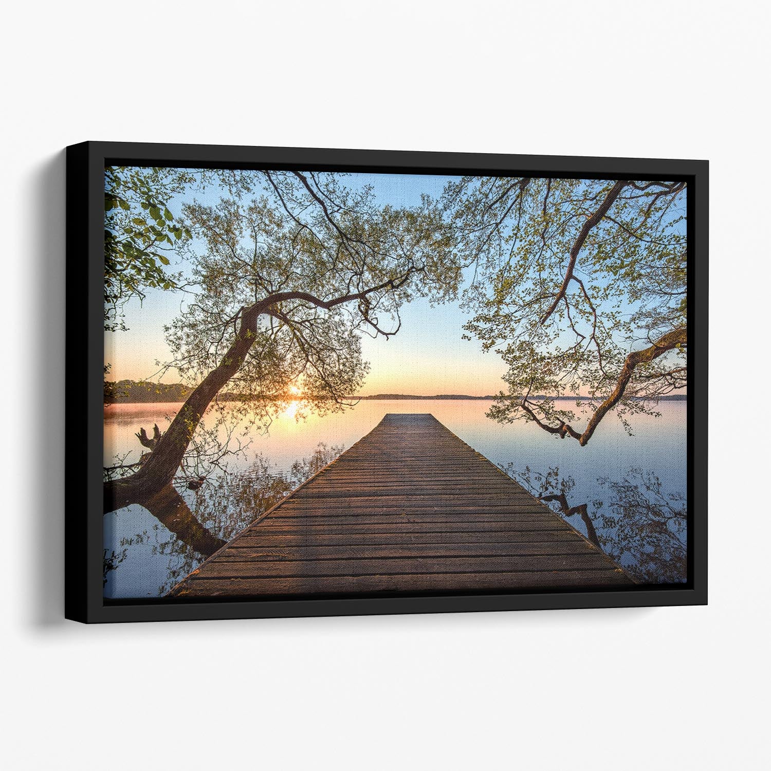 Framed Floating Framed Canvas - Canvas Art Rocks - 1