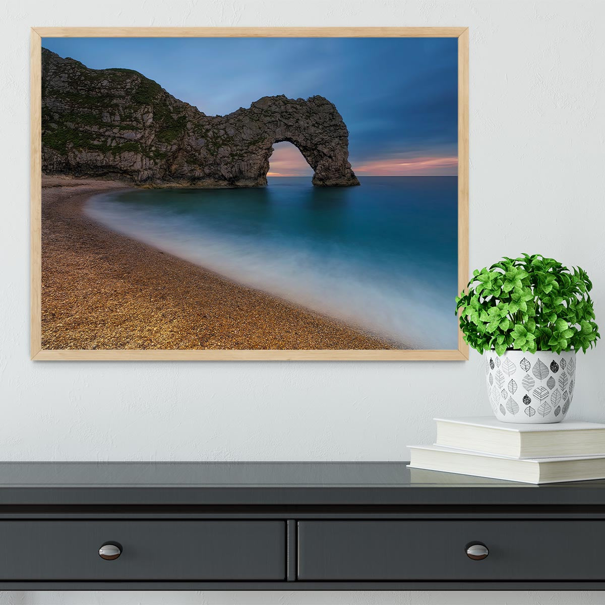 Dorset Framed Print - Canvas Art Rocks - 4