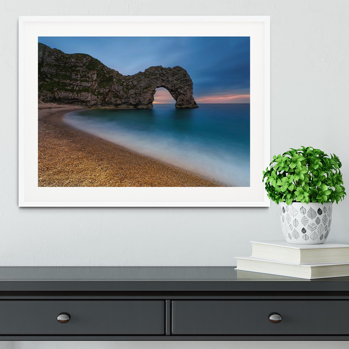 Dorset Framed Print - Canvas Art Rocks - 5