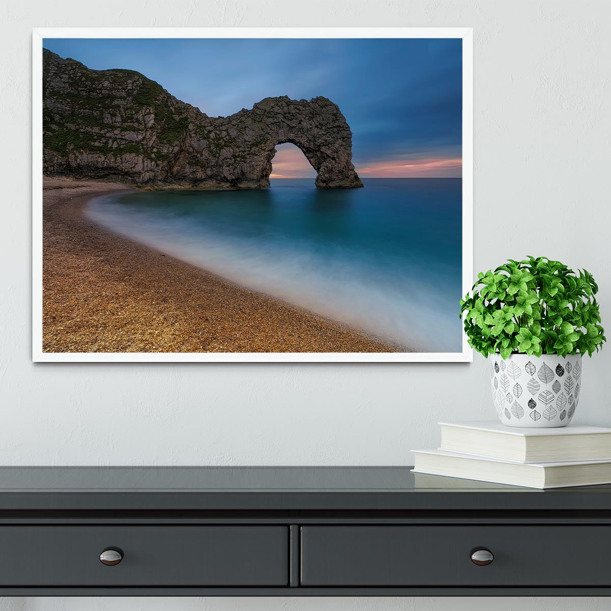 Dorset Framed Print - Canvas Art Rocks -6