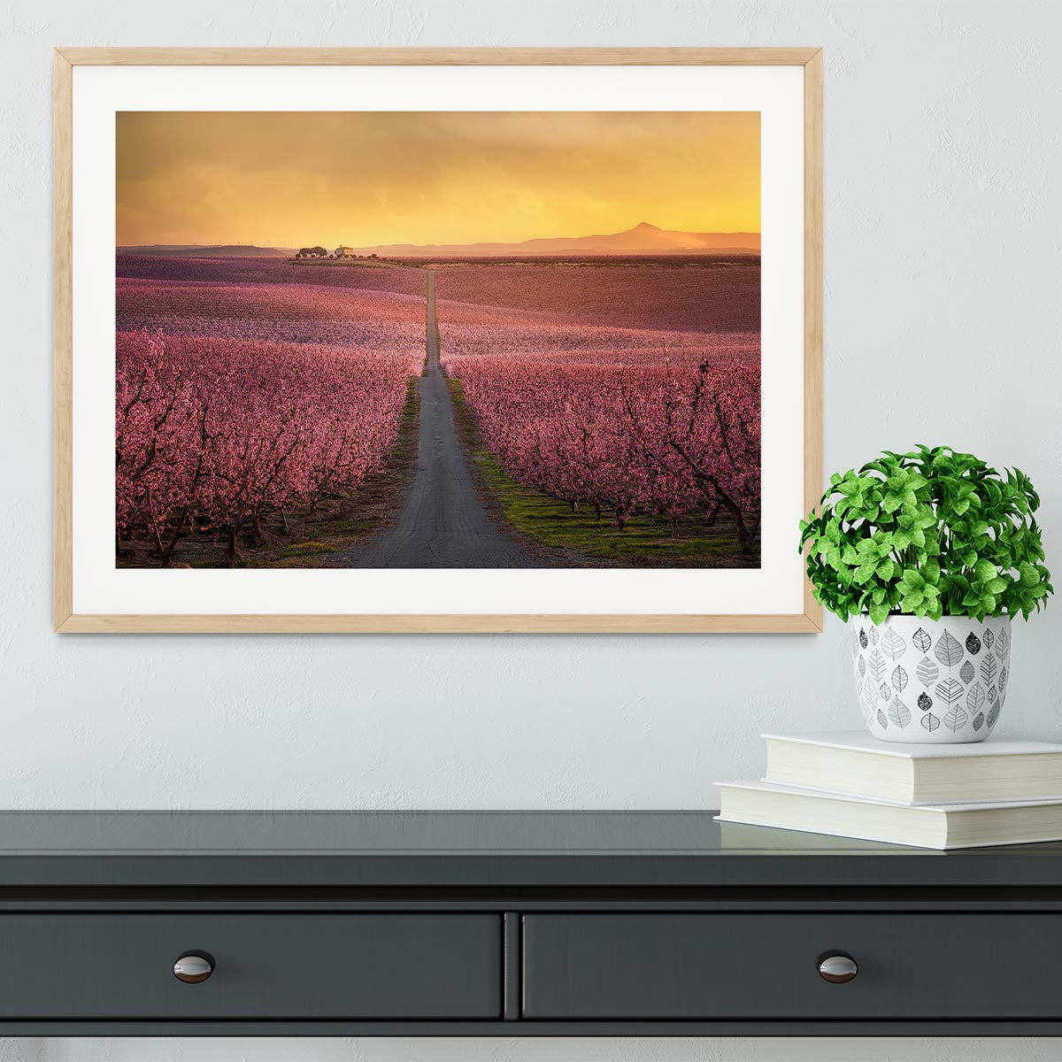 Flowering Framed Print - Canvas Art Rocks - 3