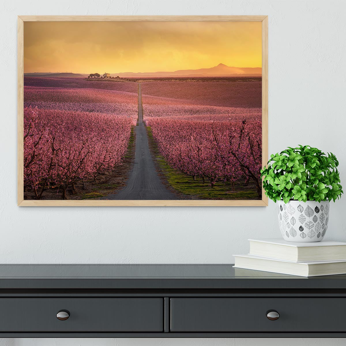 Flowering Framed Print - Canvas Art Rocks - 4