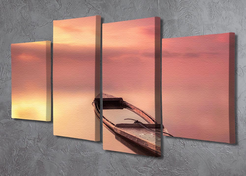 The Boat 4 Split Panel Canvas - Canvas Art Rocks - 2