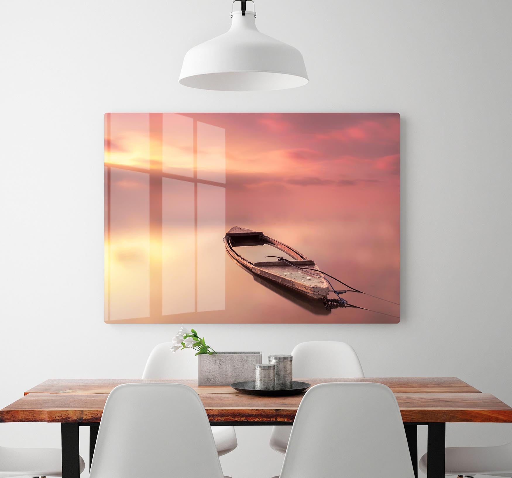 The Boat HD Metal Print - Canvas Art Rocks - 2